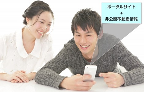 ポータルサイト+非公開