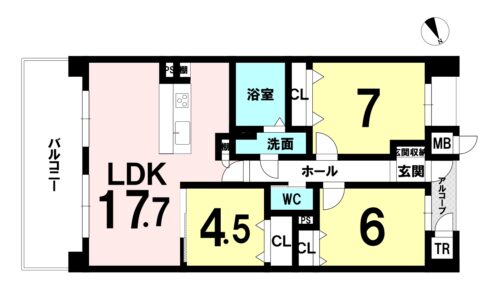 エス・バイ・エルクラスタ富雄