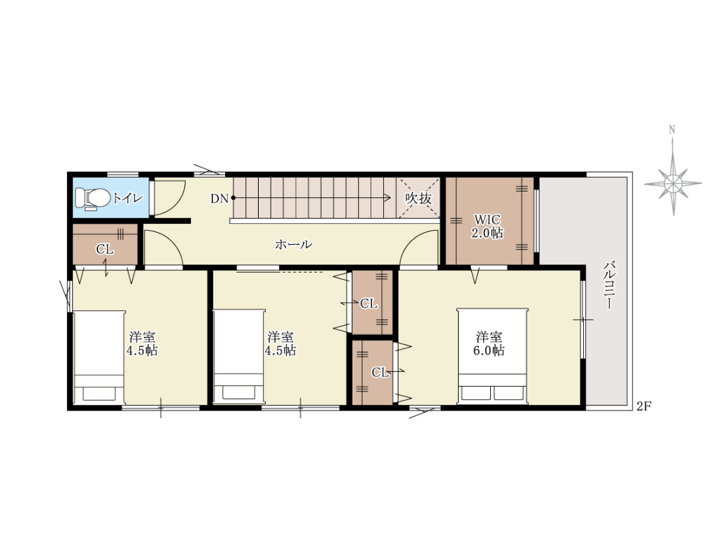 城東・放出5号地間取り