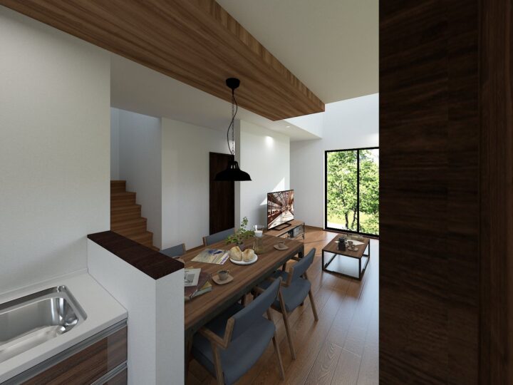 2号地キッチン heartfull-village_kizupremium ハートフルビレッジ木津プレミアム