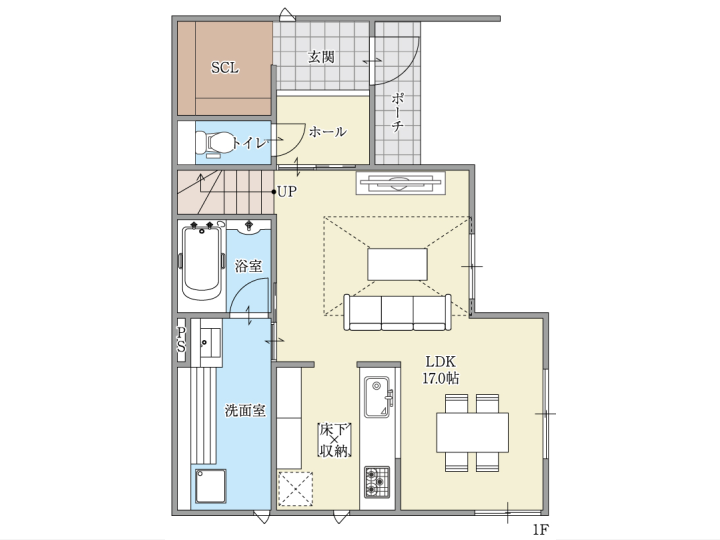 ハートフルビレッジ木津プレミアムの間取り画像