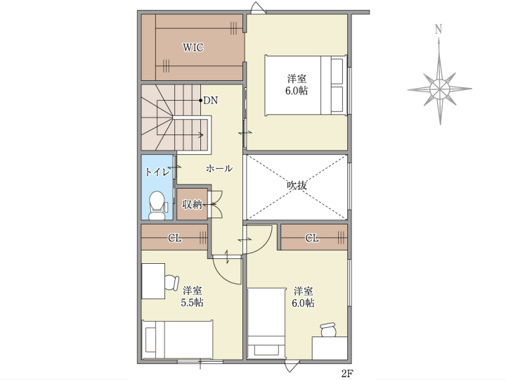 ハートフルビレッジ木津プレミアムの間取り画像