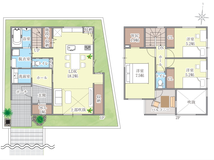 ココナラ奈良・六条西の間取り画像