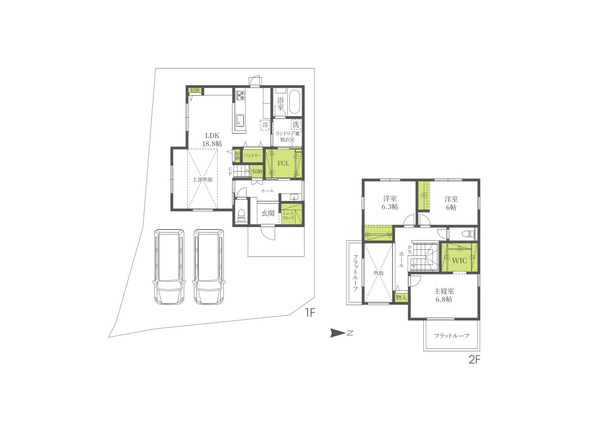 ハートフルビレッジ九条駅前の間取り画像