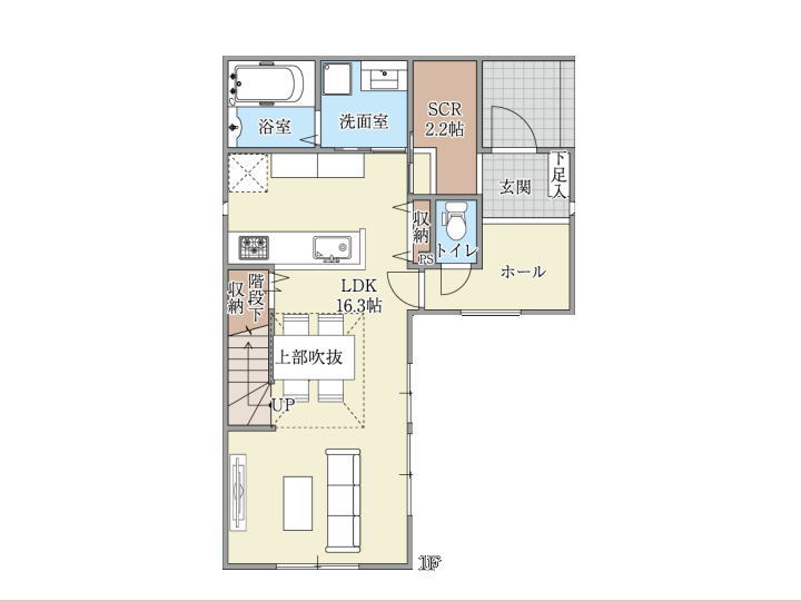 ココナラ大和郡山・城南町の間取り画像