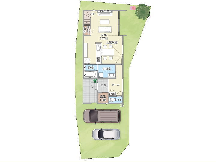 ココナラ新ノ口の間取り画像